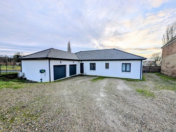 Maison de plain-pied avec jardin à Tugny-et-Pont (02640)